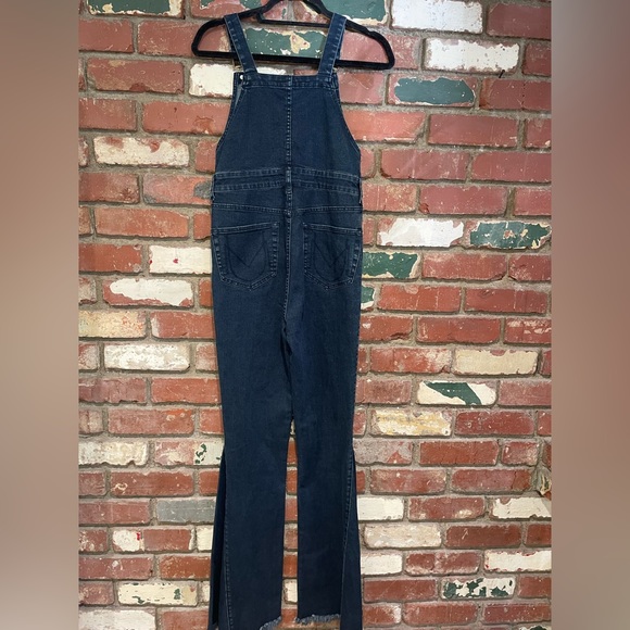 Revolve SHOW ME YOUR MuMu Jean Overalls size small new - Picture 11 of 11